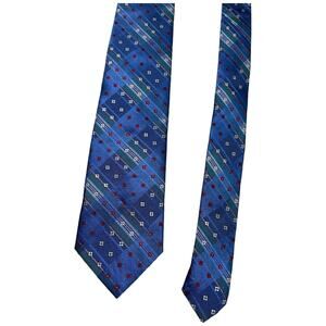 Blue Plaid Bruno Matchesi Tie